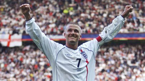 David Beckham England Career