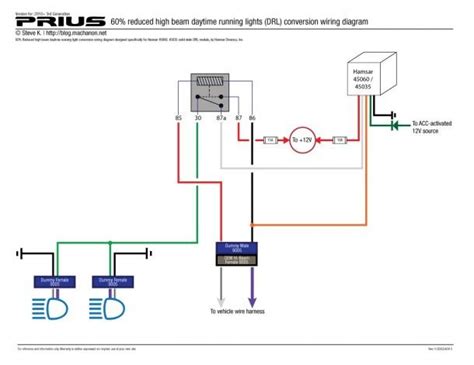 Daytime Running Lights Wiring Diagram