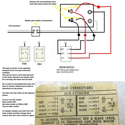 Dayton Reversing Switch Wiring Diagram