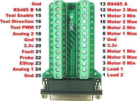 Db25 Breakout Board Wiring Diagram