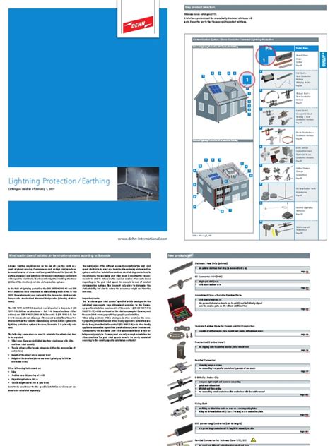 Dehn Lightning Protection Catalogue