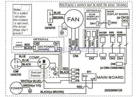 Dehumidifier Wiring Diagram