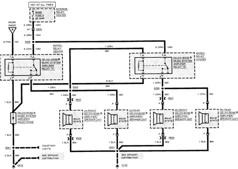 Delco Bose Radio Wiring Diagram