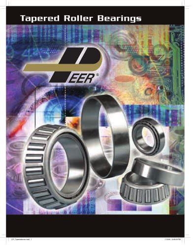 Delve into the Comprehensive Peer Bearings Catalog: Your Guide to Precision and Reliability