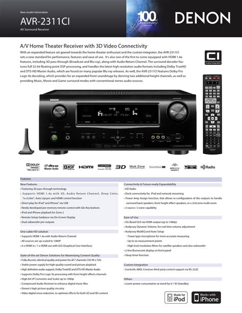 Denon Avr 2311ci Avr 2311 Avr 891 Service Manual Download