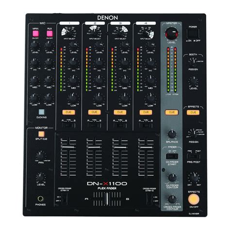 Denon Dn X1100 Dj Mixer Service Manual Download