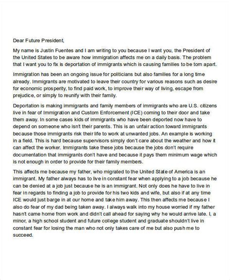 Deportation Letter Templates