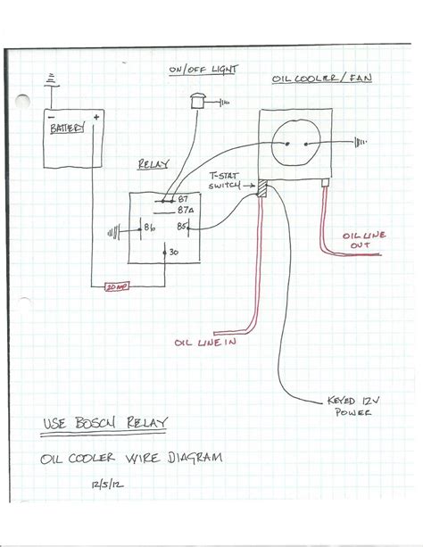 Derale Oil Cooler Wiring Diagram