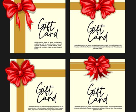 Design A Gift Card Template