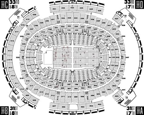 Detailed Msg Seating Chart With Seat Numbers