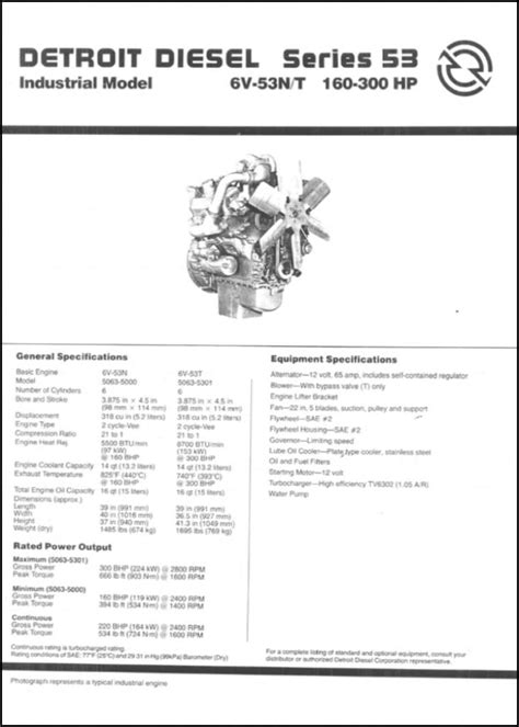 Detroit Diesel 53 Series 6v 8v Engine Repair Service Manual