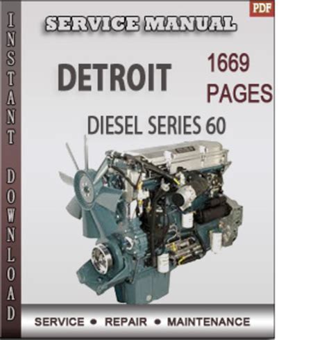 Detroit Diesel Series 60 Factory Service Repair Manual