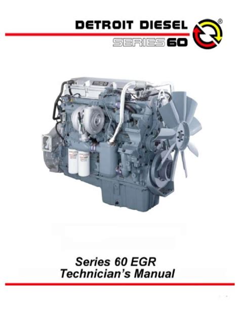 Detroit Diesel Series 60 Inline Engines Repair Service Manual Pdf Download