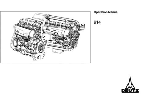 Deutz 914 Diesel Engine Workshop Service Repair Manual 1