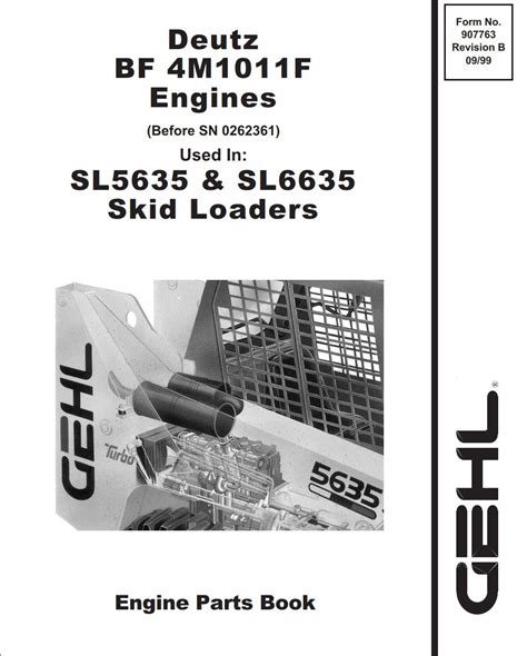 Deutz Bf 4m1011f Engines Parts Manual