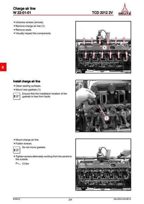 Deutz Tcd 2012 2v Diesel Engine Workshop Service Manual