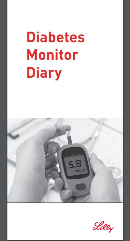 Diabetes Monitor Diary book cover