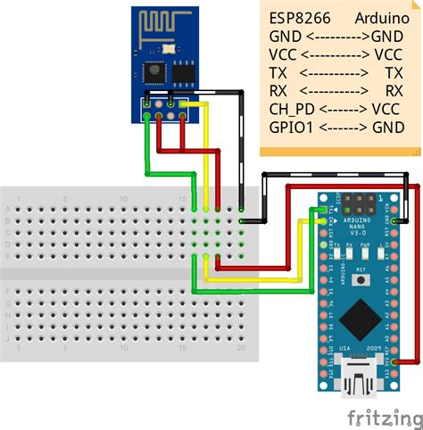 Diagram Arduino Wiring Esp8266