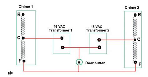 Diagram For Wiring Two Doorbells One Button