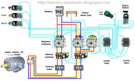 Diagram Of Starter With 120 Volt Relay Wiring