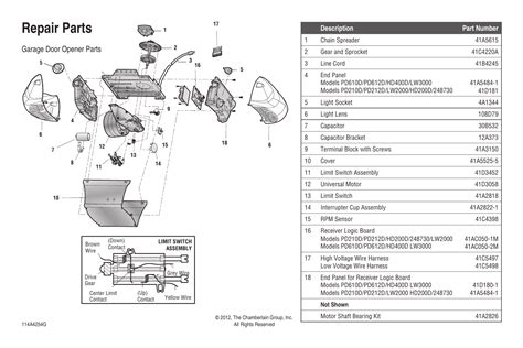 Diagram Opener Door Wiring Modelnumber2110