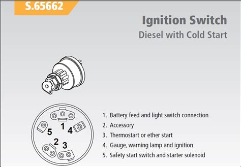 Diesel Tractor Ignition Switch Wiring