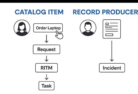 Difference Between Catalog Item And Record Producer