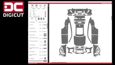 Digicut - Awf/ppf Template Cutting Software