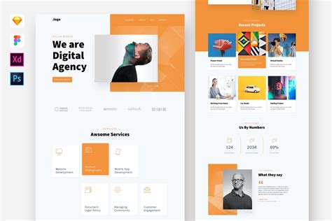 Digital Agency Website Templates