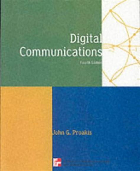 Digital Communications Proakis Solution Manual 4th Edition