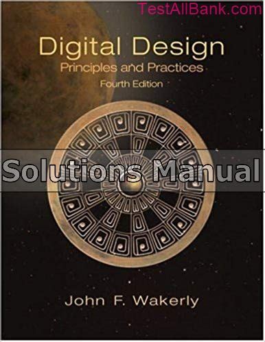 Digital Design Wakerly 4th Edition Solutions Manual