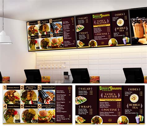 Digital Menu Templates