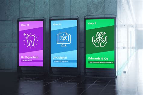 Digital Signage Design Templates