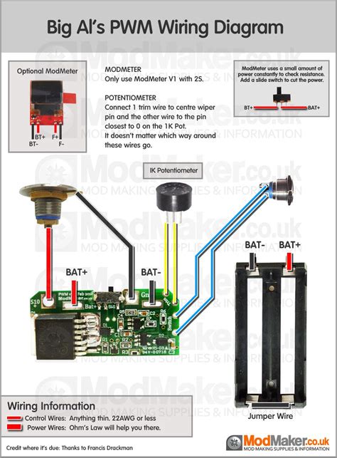 Digital Vape Mod Wiring Diagram