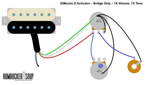 Dimarzio D Activator Wiring Diagram