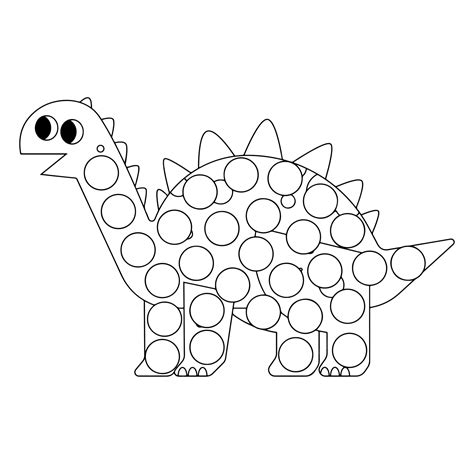 Dinosaur Dot Marker Printable