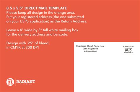 Direct Mailer Template