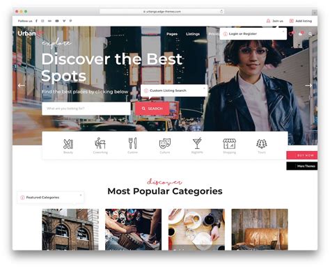 Directory Website Template Wordpress
