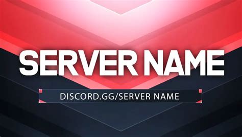 Discord Server Banner Template
