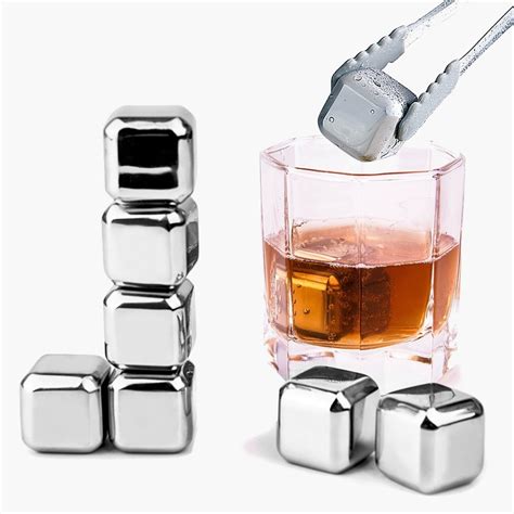 Discover the Chilling Embrace of Stainless Steel Ice Cube Sets: An Ode to Refreshing Moments