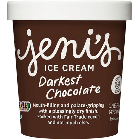 Discover the Enchanting Embrace of Jenis Darkest Chocolate Ice Cream