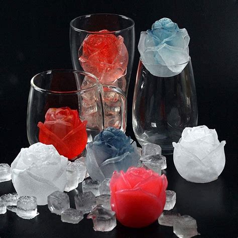 Discover the Enchanting Realm of Rose Ice Cube Molds