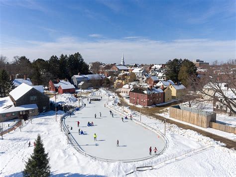Discover the Enchanting Winter Wonderland of the Ice Rink Portsmouth NH