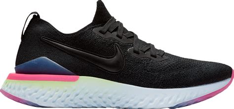 Discover the Epitome of Running Excellence with the Nike Epic React Flyknit Womens Running Shoes, Black
