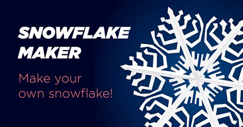 Discover the Magical World of Snowflake Creation with a Premium Snowflake Maker Machine!