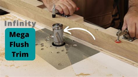 Discover the Power of Flush Trimming with a 2-inch Flush Trim Router Bit