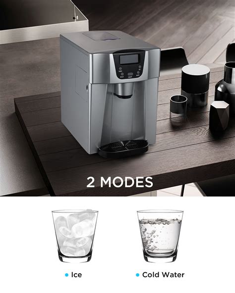 Discover the Revolutionary 2-in-1 Ice Maker: Elevate Your Home Convenience