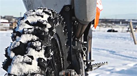 Discover the Ultimate Grip for Winter Adventures: Dirt Bike Ice Tires