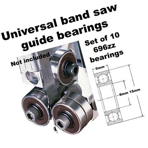 Discover the Ultimate Guide to Universal Bandsaw Guide Bearings for Precision Cutting