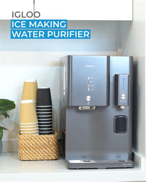 Discover the Ultimate Ice-Cold Refreshment: Igloo Ice Maker Water Purifier